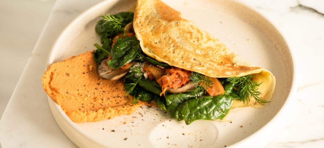 Delicious omelette image